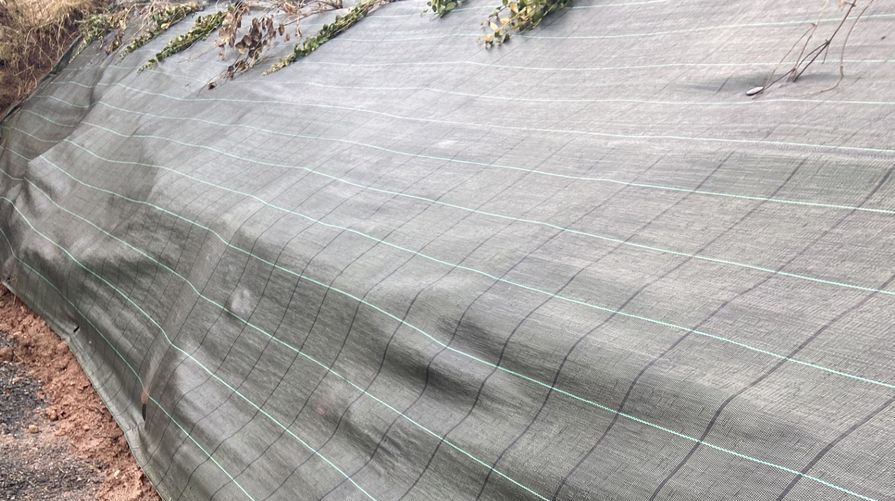 Agrotkanina na zboczu